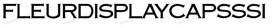 FleurDisplayCapsSSi Medium字体转换